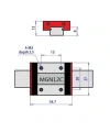 MGN12C Bilyalı Rulman Blok - MGN12C Araba
