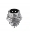 Mike Konnektör 3-Pin 12mm - Erkek