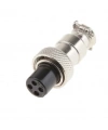 Mike Konnektör 4-Pin 12mm - Dişi