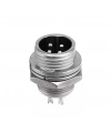 Mike Konnektör 4-Pin 12mm - Erkek