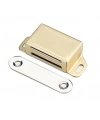Mıknatıslı Metal Mobilya Kapak Kilidi 36x24x14mm - Altın