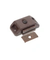 Mıknatıslı Plastik Mobilya Kapak Kilidi 30x23x13mm - Kahverengi