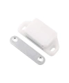 Mıknatıslı Plastik Mobilya Kapak Kilidi 36x25x15mm - Beyaz
