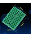 Mini Breadboard Yeşil Yapışkanlı 170 Pin 1 Adet