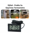 Mini Dijital Termometre Problu Su Geçirmez Derece
