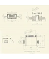 Mini Usb B SMD Şase
