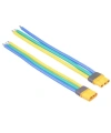 MR30 3-Pin Dişi-Erkek Lipo Pil Şarj Kablosu Seti 10cm