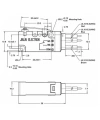 MT3-BAA300L84-GA300 SPDT NO+NC 3-Pin Su Geçirmez Kablolu Micro Switch