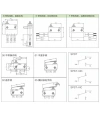 MT6-B8A01A13012-AB150 SPDT NO+NC 3-Pin Su Geçirmez Kablolu Micro Switch