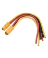 MT60 3-Pin Dişi-Erkek Lipo Pil Şarj Kablosu Seti 10cm