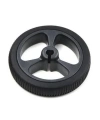 N20 Motor Uyumlu Tekerlek 34mm Siyah