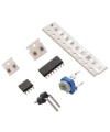 NE555 + CD4017 LED DIY Elektronik Eğitim Kiti - Kara Şimşek