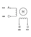NEMA 11 Bipolar. 200 Adım. 28×32mm. 3.8V Step Motor - SY28STH32-0674A