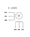 NEMA 23 Unipolar/Bipolar. 200 Adım. 57×76mm. 8.6V Step Motor - SY57STH76-1006A