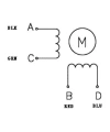 NEMA 8 Bipolar. 200 Adım. 20×30mm. 3.9V Step Motor - SY20STH30-0604A