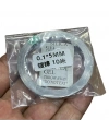 Nikel Kaplı Punta Teli 0.10x5mm 10 Metre