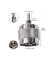NJ-1.5 N-Tip Erkek Coaxial Konnektör