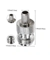NK-5 N-Tip Dişi Coaxial Konnektör