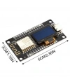 NodeMCU ESP8266 0.96 Inch OLED Wifi Geliştirme Modülü Type-C