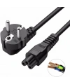 Notebook PC Laptop Güç Power Adaptör Kablosu Yonca Kablo 1.5m