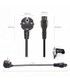 Notebook PC Laptop Güç Power Adaptör Kablosu Yonca Kablo 1.5m