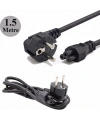 Notebook PC Laptop Güç Power Adaptör Kablosu Yonca Kablo 1.5m