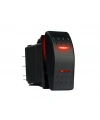 ON-OFF Kırmızı Işıklı Anahtar 5-Pin 12V-24V