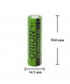 Orion 1.2V Ni-Mh AA 1800mAh Şarj Edilebilir Kalem Pil