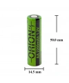 Orion 1.2V Ni-Mh AA 2200mAh Şarj Edilebilir Kalem Pil