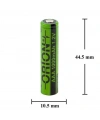 Orion 1.2V Ni-Mh AAA 1000mAh Şarj Edilebilir Pil