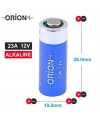 Orion 23A 12V Alkalin Pil 5li Paket