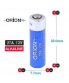 Orion 27A 12V Alkalin Pil Kutu 50 Adet