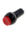 PBS-11B 12mm Yaylı Push Buton - Kırmızı