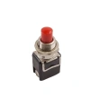 PBS-13B 12mm Yaylı Push Buton - Kırmızı