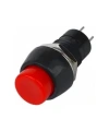 PBS-20B 12mm Yaylı Kısa Push Buton - Kırmızı
