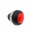 PBS-33B 12mm Push Buton - Kırmızı