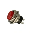 PBS26 16mm Push Buton - Kırmızı