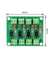 PC817 4 Kanal Optokuplör İzolasyon İçin Modül