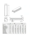 PIC16F73 I/SP DIP28 8-Bit 20 MHz Mikrodenetleyici