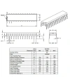 PIC16F873A I/SP SPDIP-28 8-Bit 20 MHz Mikrodenetleyici