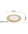 Piezo Disk Element - 20 mm Çap