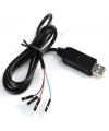 PL2303HX 4 Pin USB-TTL Seri Dönüştürücü Kablo