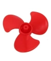 Plastik Pervane Ø50mm - Kırmızı