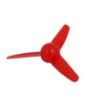 Plastik Pervane Ø80mm - Kırmızı