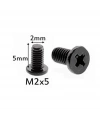 PM2 5mm Yıldız Baş Vida - 10 Adet