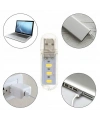 Portatif Mini Usb Led Işık Gece Okuma Kamp Lambası