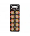 Power-Xtra LR44 1.5V Alkalin Pil 1.5V LR44 Düğme Pil 10lu Kart Paket