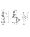 PS-22F03A2 6 Pinli Anahtarlı Buton