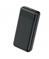 PW-105 2.4A LED Işıklı Type-C Mikro Girişli 2 x USB-A Çıkış 20.000mAh Powerbank