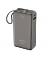 PW-109 22.5W Hızlı Şarjlı 10.000mAh Dahili USB-C Kablolu Powerbank